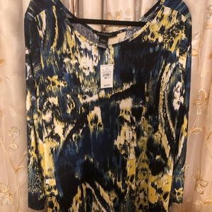 Plus Size Crinkle Blouse